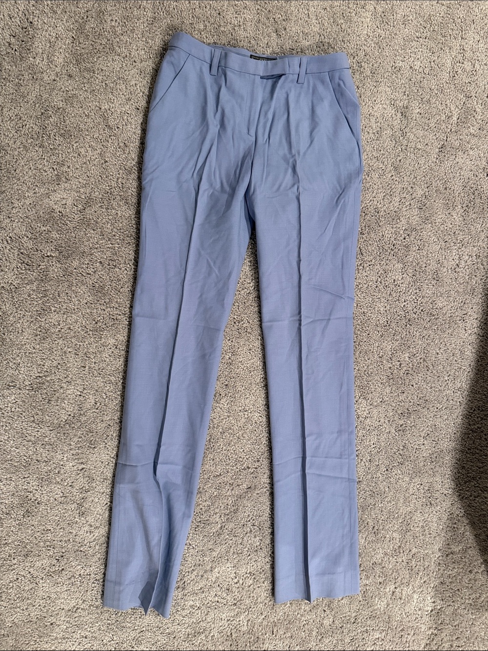 Versace Sky Blue Dress Pants Sz 38